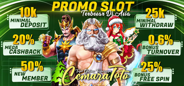 CEMARATOTO: BONUS NEW MEMBER 50%